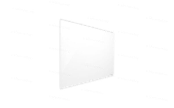 Panneau infrarouge en verre Welltherm - blanc satiné - 580 watts