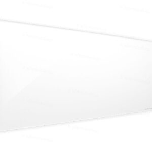 Panneau infrarouge en verre Welltherm - blanc satiné -1725watt Panneau infrarouge en verre Welltherm - blanc satiné -1725watt